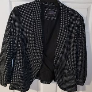 Polka Dot Blazer